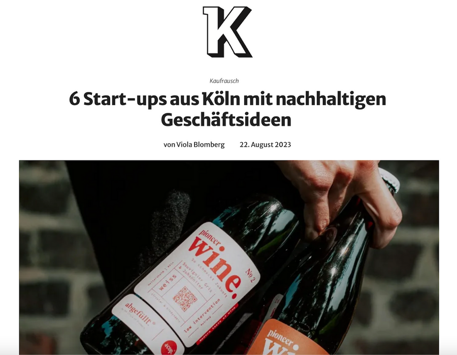 Kölntourismus: 6 Start-ups aus Köln mit nachhaltigen Geschäftsideen