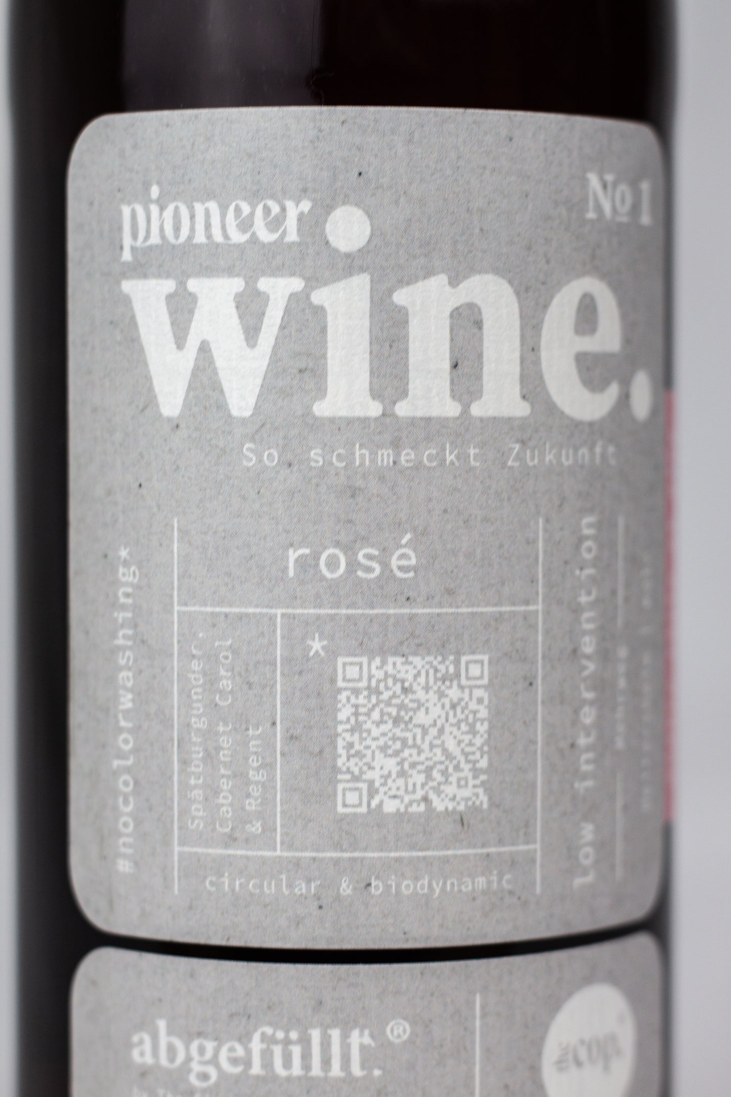 Statement #pioneerwine Rosé No. 1